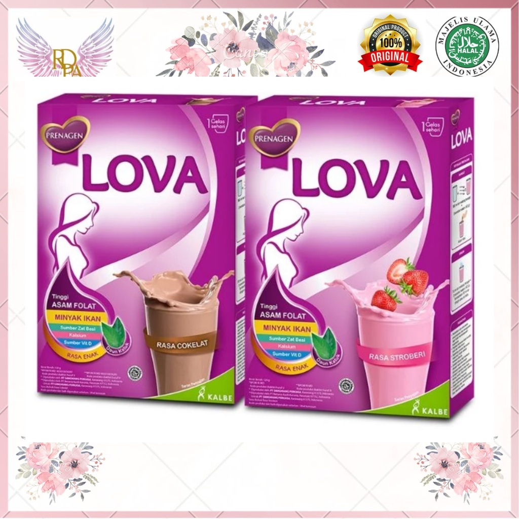 Prenagen Lova Susu Ibu Hamil dan Menyusui 120 Gr. Susu Lovamil 120 Gr