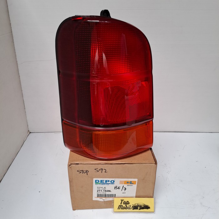 lampu stop espass s91 minibus 211-1929 merk depo honeybee161925