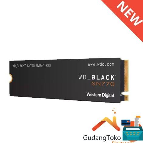 Baru New WD BLACK SN770 NVMe SSD 1TB