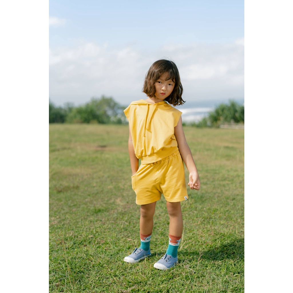 EXCLUSIVE ANAK ANAK BOHOPANNA SUMMER SET Setelan Anak Lengan Pendek