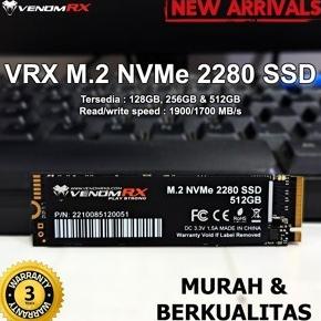Baru SSD VenomRX VRX 2TB 1TB 512GB 256GB NVMe - M2.2280 NVMe VenomRX