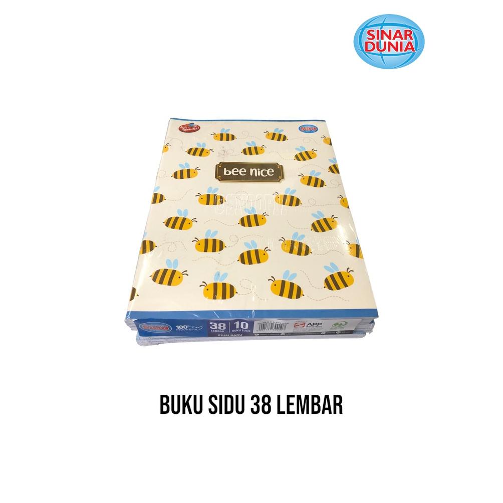 

New - Buku Tulis Sinar Dunia / SIDU & KIKY 38 Lembar - Perpack ,.