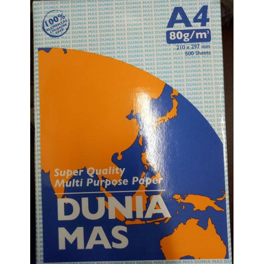 

New - Kertas HVS A4 80 Gram (PER RIM) -