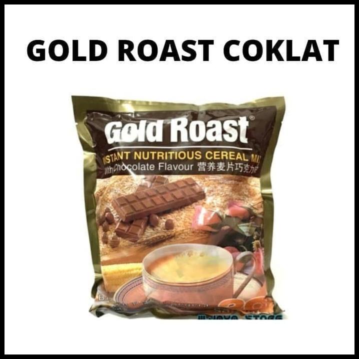 

TERBARU GOLD ROAST CEREAL COKLAT 600GR - SEREAL INSTAN RASA COKELAT 20 SACHET !!