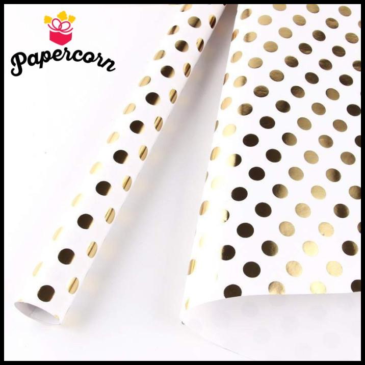 

HOT DEAL KERTAS KADO GIFT WRAP HOT FOIL GOLD !!!!