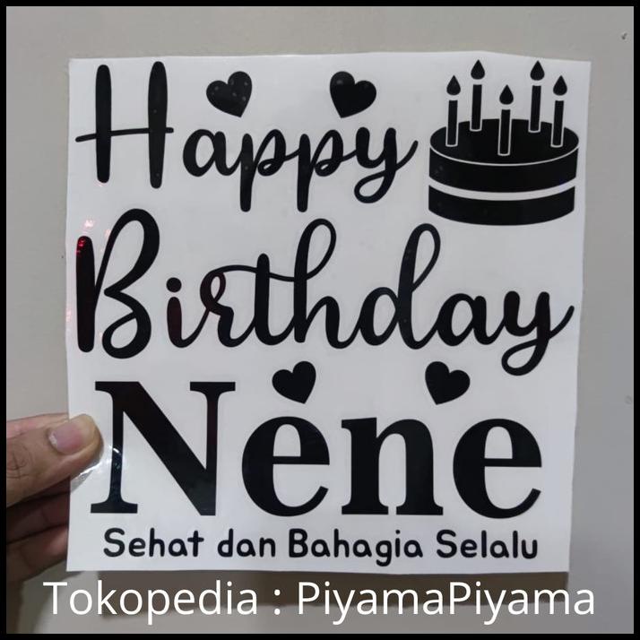 

HOT DEAL STIKER CUSTOM BALON PVC 18 INCH UKURAN 20X20CM STICKER CUTTING