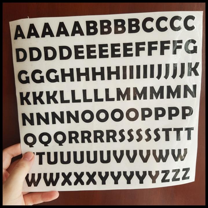 

TERBARU STICKER BALON ABJAD ALPHABET