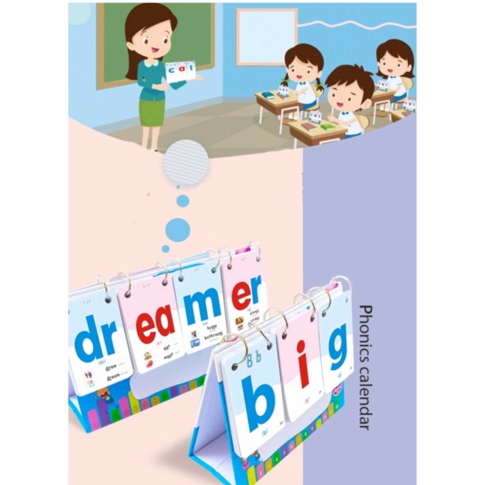 

Terlaris Mainan Edukasi Anak Flash Card Kalender Kosakata ~ Phonics Calender Promo Terbaru