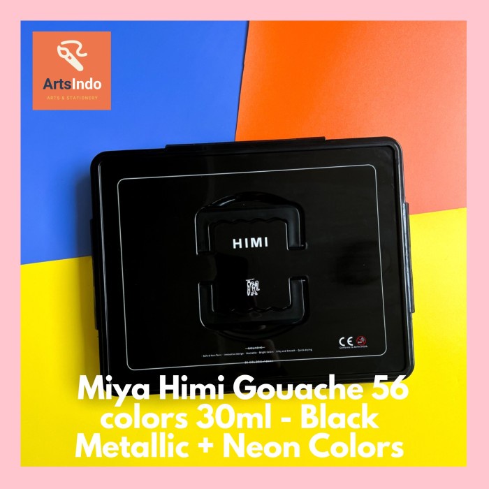 

Terlaris Miya Himi Gouache 56 Colors 30Ml + Metallic Colors + Neon Colors - Bl Promo Terbaru