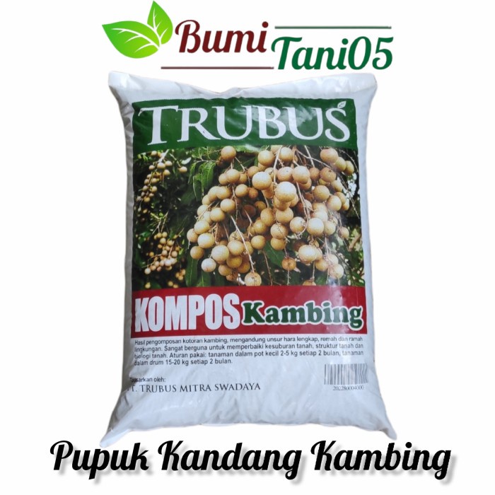 *****] Pupuk Organik Kompos Kambing Trubus Palembang