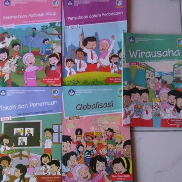 

SALE BUKU PAKET TEMATIK KLS 6 TEMA 1,2,3,4,5 KURIKULUM 13 Termurah