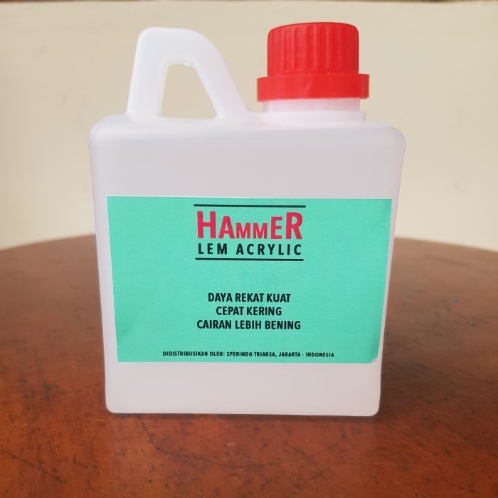 

Terbaru Lem Akrilik Acrylic Glue Hammer 500Ml Super Dan Murah !!! Promo Terlaris