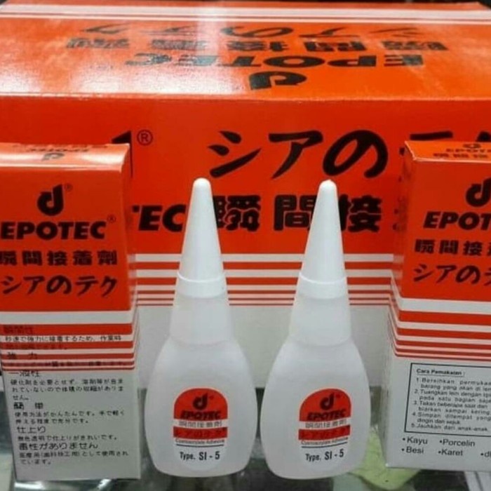 

Lem Epotec D/ Lem Setan Isi 50 Pcs