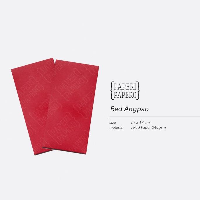 

Silahkan Order] Red Plain Amplop - Angpao Merah Polos Imlek Sangjit Pernikahan Premium