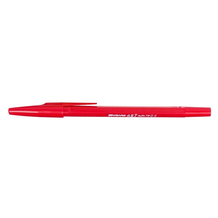 

best seller] 1 Pcs Pulpen Standard AE7 Pen Hitam Biru Merah