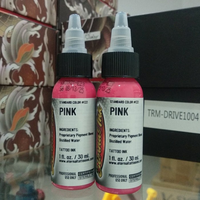 Eternal ink 1oz pink / tinta tattoo original eternal
