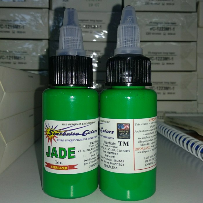 Starbrite Jade 1oz / tinta tattoo starbrite hijau