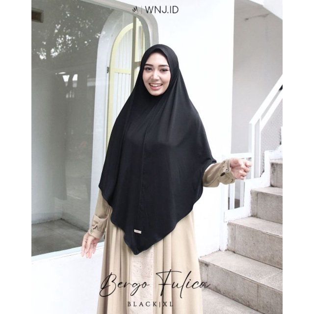 STYLISH HIJAB DAILY Bergo fulica by WNJ