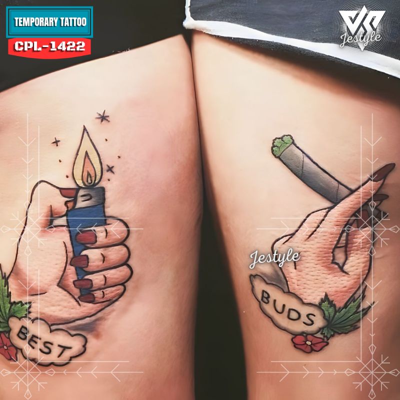 [CPL-1422] Tato Temporer Temporary Tattoo Couple