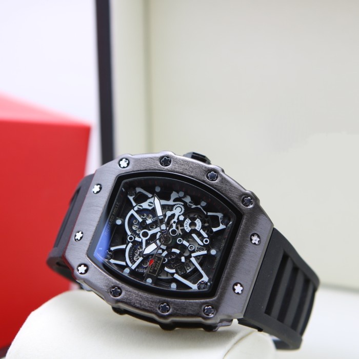 Jam tangan pria RM35-01 tanggal - Hitam