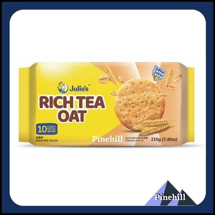 

TERBARU BISKUIT JULIES RICH TEA OAT - JULIE'S BISCUIT / BISKUIT TEH 210 G