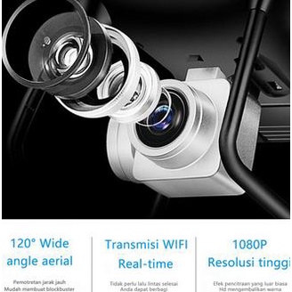 Original Drone Derone Kamera Uav Remote Control Hd Pesawat Quadcopter