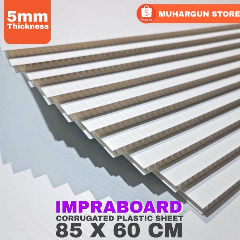 

New Infraboard Impraboard 5mm A1 85x60 cm / 85 x 60 cm / 60x85 cm PP Board
