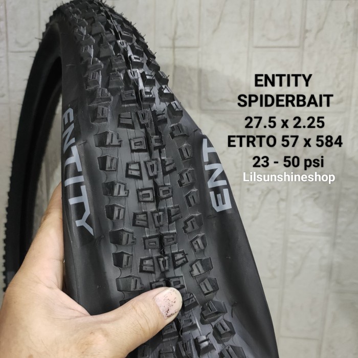 Ban Luar Sepeda Mtb 27.5 X 2.25 Entity Spiderbait 50 Psi 27.5X2.25 Star