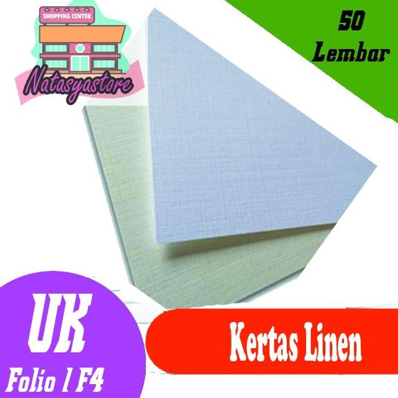 

Trend - Kertas linen jepang Uk F4 dan A4 ( 50 lembar )
