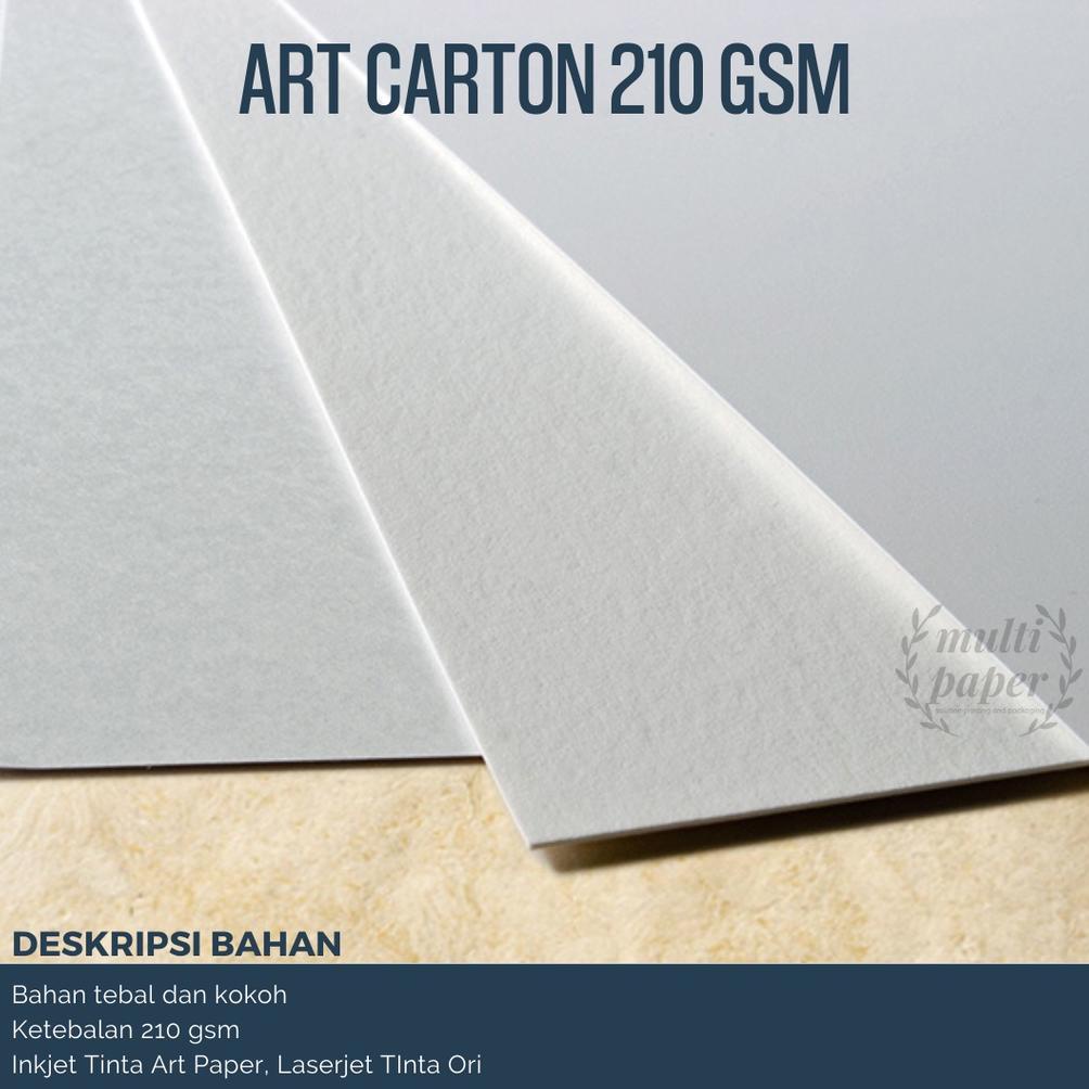 

Big Sale Kertas Art Carton A4 210 gsm isi 50 lembar / Kertas Art Carton A4 ..