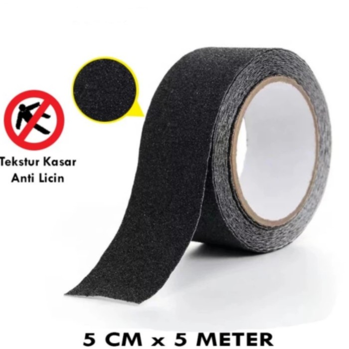 

@#@#@#] Anti Slip Tape Lakban Isolasi Anti Licin Safety Walk Lantai Tangga