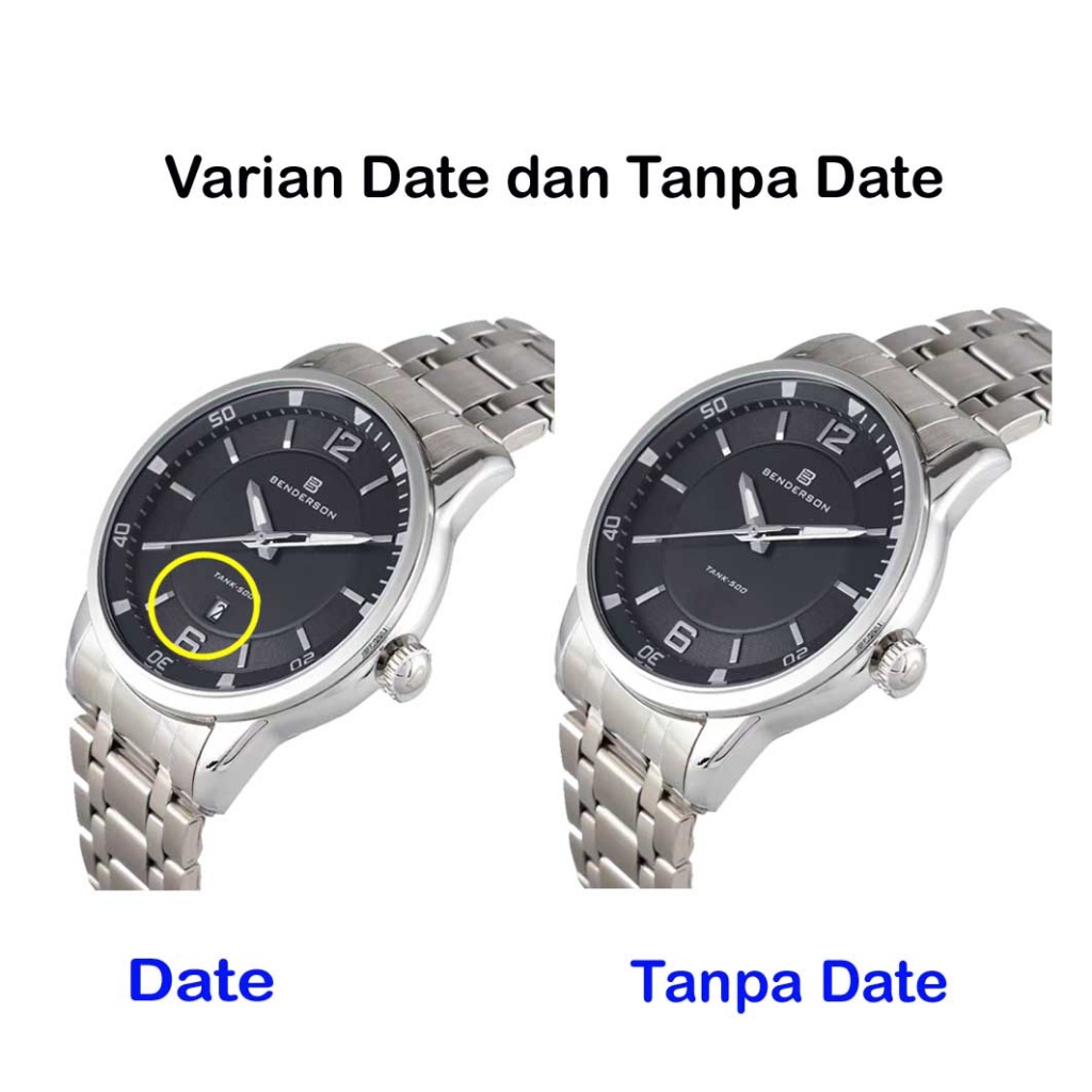[NEW COLLECTIONS] BEST SELLER JAM TANGAN BENDERSON PRIA SPORTY TIPE 1394
