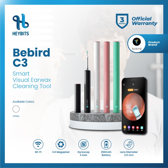 Promo Bebird Pembersih Telinga Smart Camera - Bebird C3