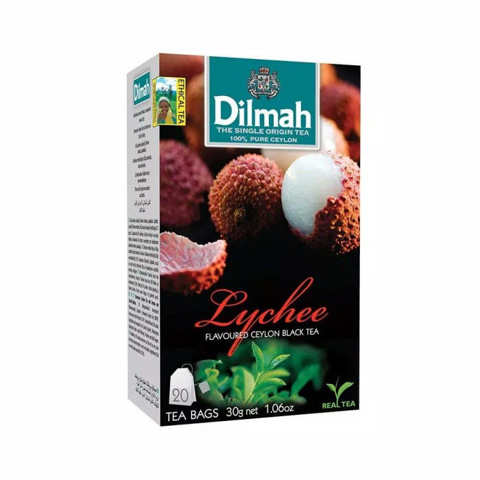 

Dilmah Lychee Tea - Teh Celup Dilmah