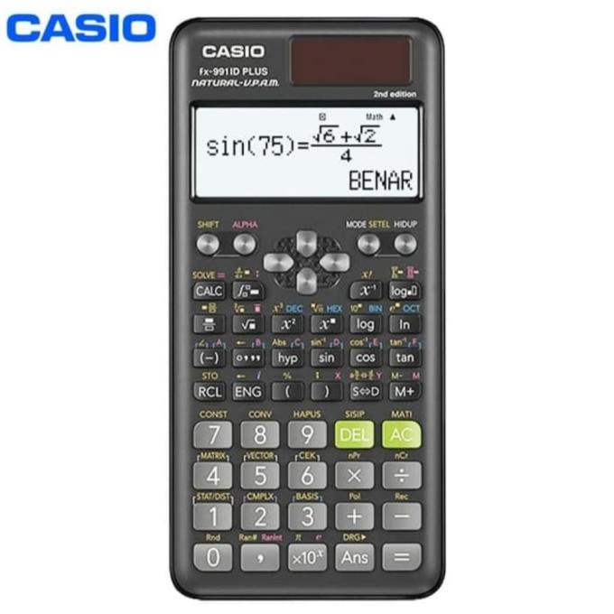 

CASIO FX991ID PLUS - Kalkulator Ilmiah / Scientific