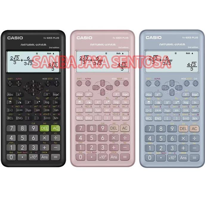 

Kalkulator Ilmiah CASIO FX 82ES PLUS 2nd Ed Scientific Calculator