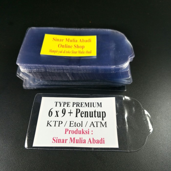 

Promo Plastik Kantong Mika E Tol Ktp 6X9 Tebal Premium Ukuran Etoll