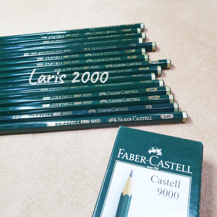 

Promo Pensil Faber Castell 1 Set (8B-6H)