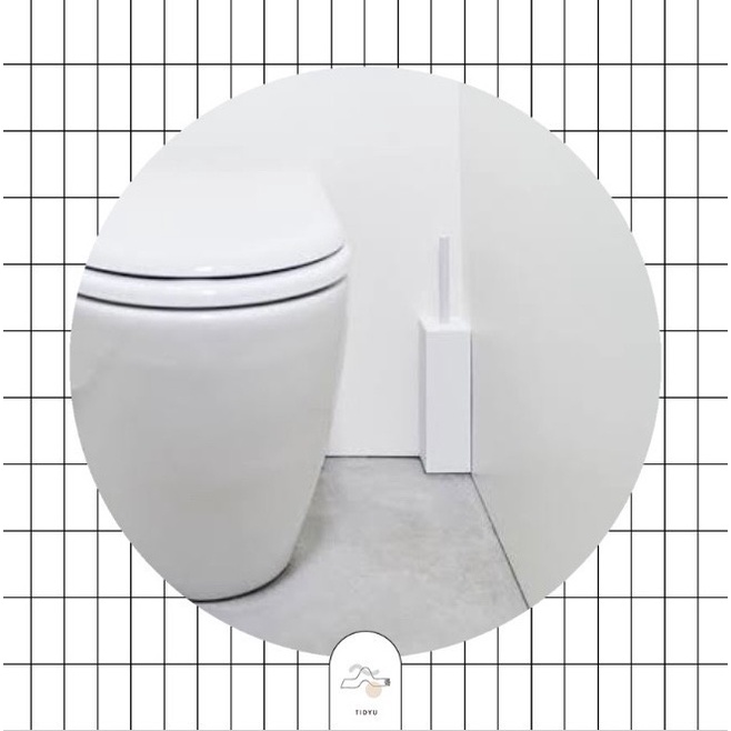 Promo Tidy Platawa Silicone Toilet Brush Sikat Toilet Dengan Tempat Penyim