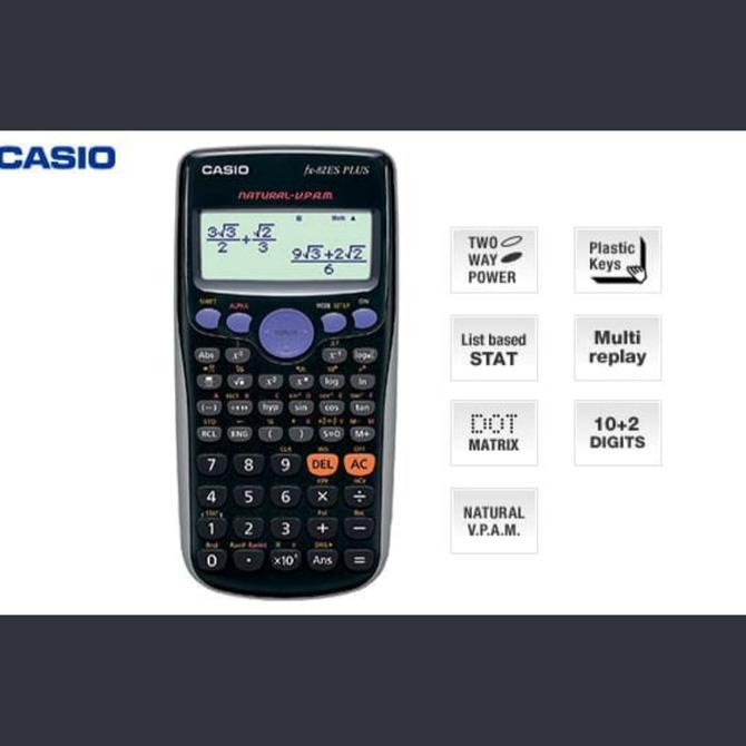 

Calculator Casio FX 82 ES Plus Scientifix