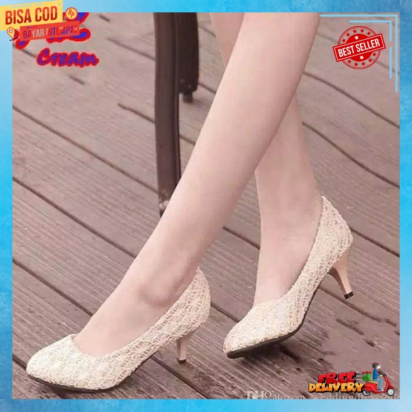 Haihils Wanita Kondangan Haihil Kekinian High Heals Cewe Sepatu Hak Tinggi Wanta Heals Bridesmait Hi