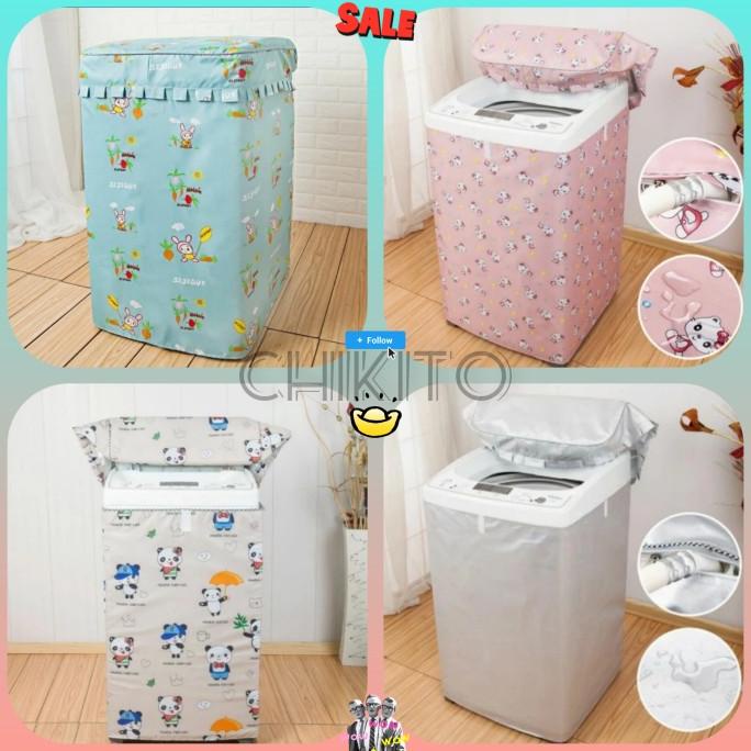 NEW COVER / SARUNG MESIN CUCI 7.5 KG - 9 KG BUKA ATAS 1 TABUNG ATAS