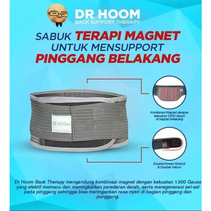 Dr Hoom Back Support Therapy, Terapi Pinggang Belakang Erin MI