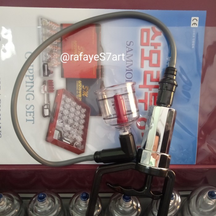 Samora Kop Bekam isi 30 cup Alat Bekam Samora Erin MI