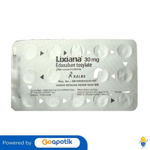 LIXIANA 30 MG STRIP 14 TABLET