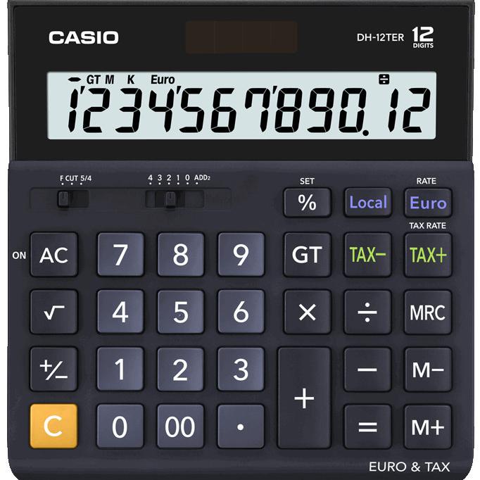 

CALCULATOR CASIO DH-12-BK