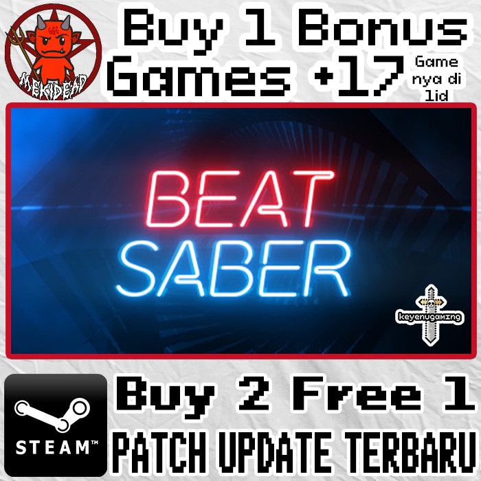Beat Saber VR Buy 1 Get 17 GAME  Original PC Game KOLEKSI