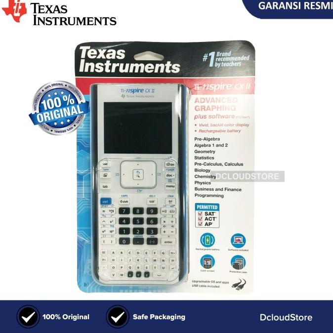 

Kalkulator Original Texas Instruments TI Nspire CX II Graphing