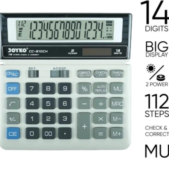 

Kalkulator Joyko CC-810CH 14 Digit - Original