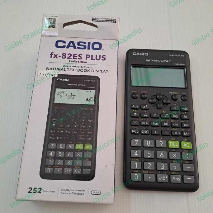 

Scientific Calculator Original Casio FX - 82 PLUS bk (252 functions)